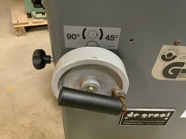 1997 casadei f 3 zwenkspilfreesmachine - afbeelding 8 van  11