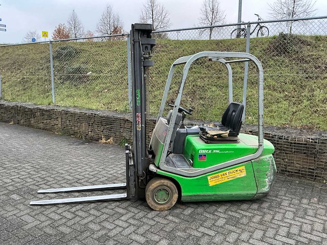 1997 cesab blitz 316 vorkheftruck - afbeelding 2 van  20