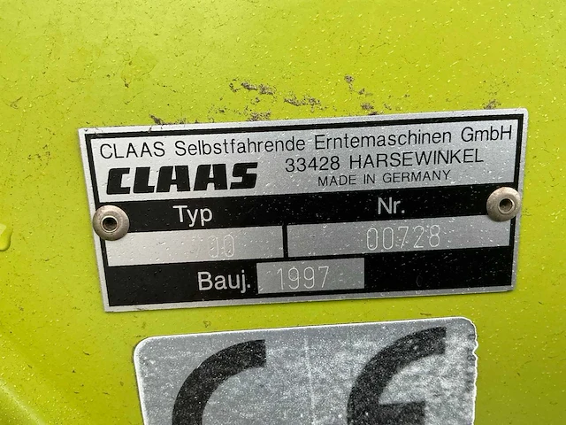 1997 claas lexion 440 maaidorser (6 schudder) - afbeelding 46 van  50