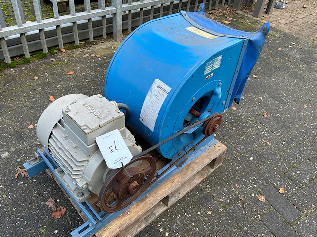 1997 comefri ventilator met elektromotor - afbeelding 2 van  4