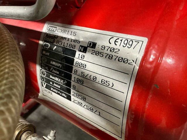 1997 concorde cxr115 compressor - afbeelding 4 van  4