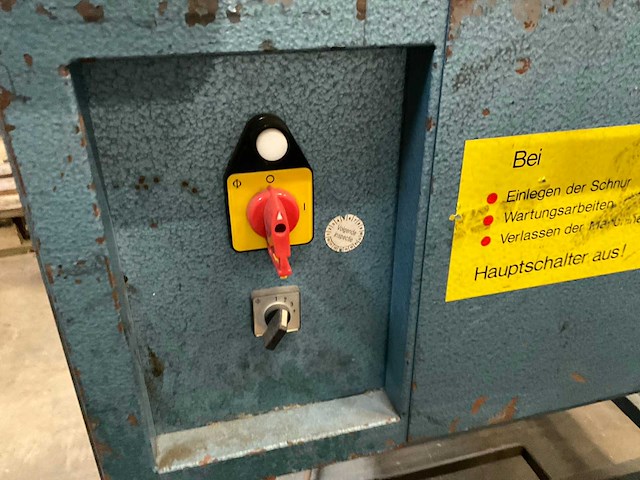 1997 contimeta s42 industriële touwbindmachine - afbeelding 4 van  5