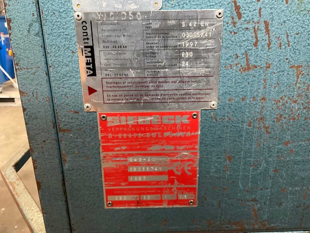 1997 contimeta s42 industriële touwbindmachine - afbeelding 5 van  5