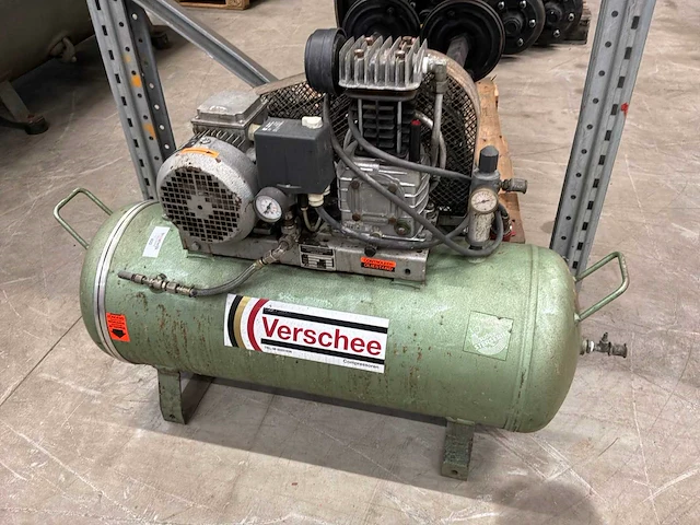 1997 creemers os190k luchtcompressor - afbeelding 1 van  4
