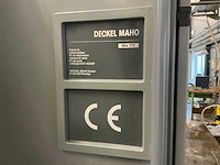 1997 deckel-maho dmu 50 vl verticaal bewerkingscentrum - afbeelding 4 van  31