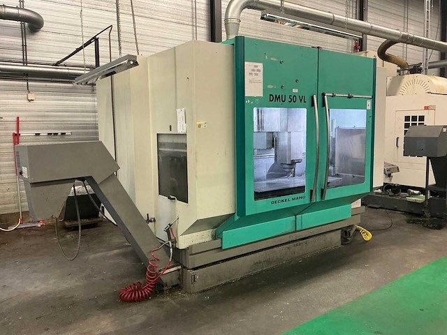 1997 deckel-maho dmu 50 vl verticaal bewerkingscentrum - afbeelding 1 van  31
