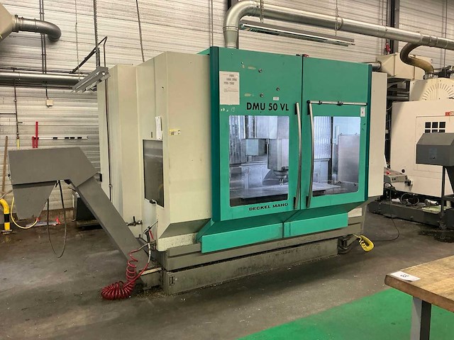 1997 deckel-maho dmu 50 vl verticaal bewerkingscentrum - afbeelding 23 van  31