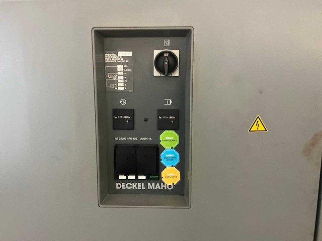 1997 deckel-maho dmu 50 vl verticaal bewerkingscentrum - afbeelding 30 van  31