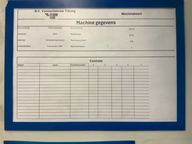 1997 deckel-maho dmu 50 vl verticaal bewerkingscentrum - afbeelding 25 van  33