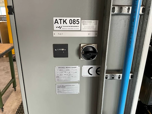 1997 deckel maho gmbh dmc-63v cnc universele bewerkingscentra - afbeelding 9 van  20