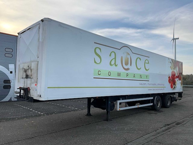 1997 draco tza 232 geïsoleerde oplegger of-42-dg - afbeelding 1 van  33