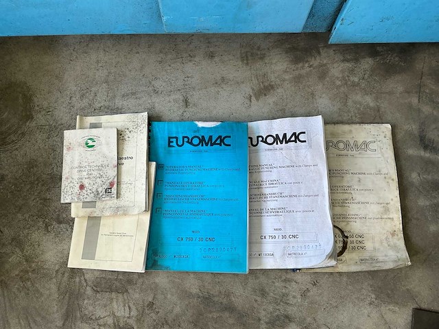 1997 euromac cx759 ponsmachine - afbeelding 15 van  15