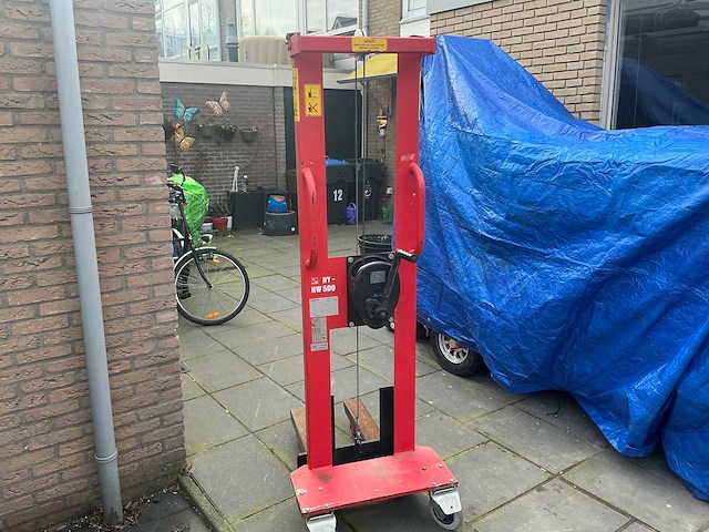 1997 faba hy-hw500s materiaallift - afbeelding 2 van  7