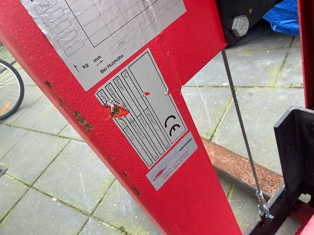 1997 faba hy-hw500s materiaallift - afbeelding 3 van  7