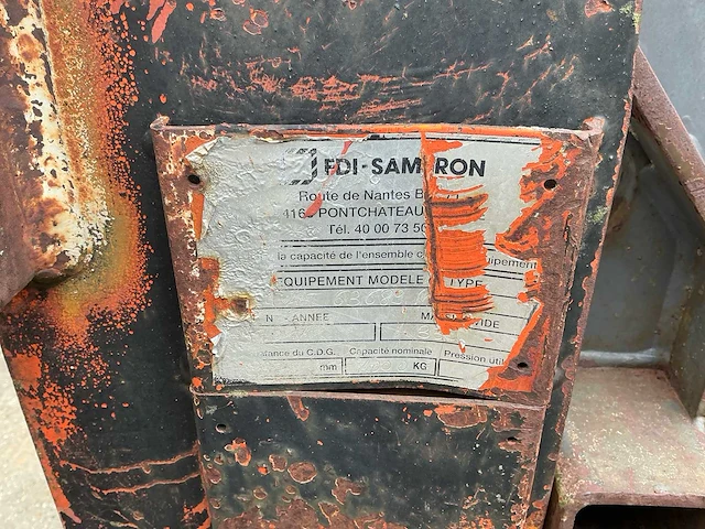 1997 fdi-sambron t30110 4x4 verreiker – 3000kg – 11 m hefhoogte - afbeelding 7 van  36