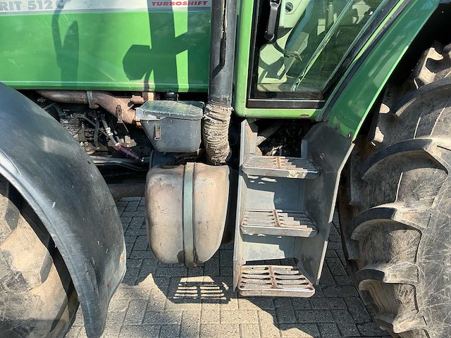 1997 fendt 512c vierwielaangedreven landbouwtractor - afbeelding 5 van  37