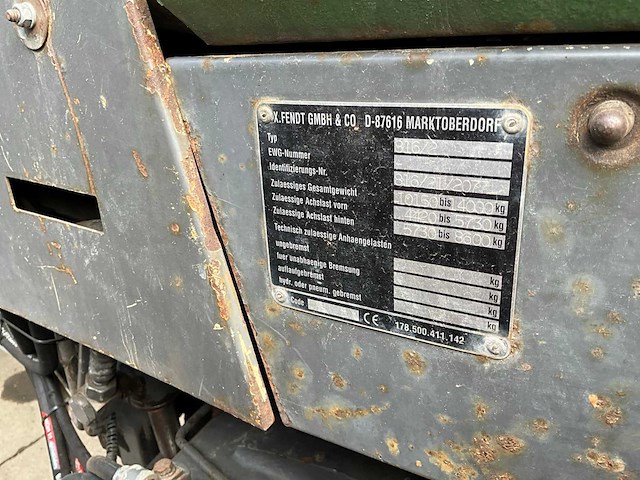 1997 fendt 816 turboshift vierwielaangedreven landbouwtractor - afbeelding 18 van  31