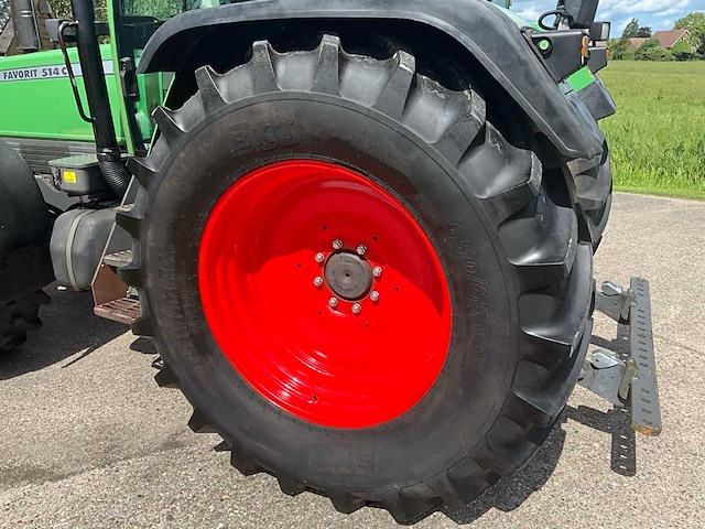 1997 fendt favorit 514c turboshift vierwielaangedreven landbouwtractor - afbeelding 17 van  43