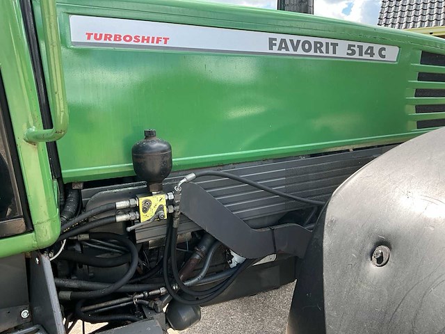 1997 fendt favorit 514c turboshift vierwielaangedreven landbouwtractor - afbeelding 15 van  43