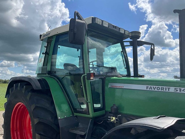 1997 fendt favorit 514c turboshift vierwielaangedreven landbouwtractor - afbeelding 20 van  43