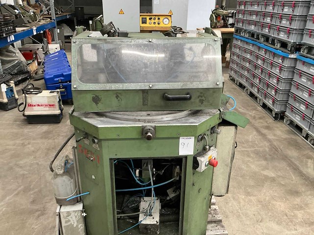 1997 häffner us161 afkortcirkelzaagmachine onderloop - afbeelding 2 van  5