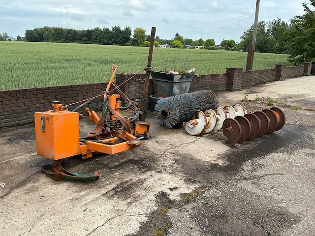 1997 hemos sleuvendichter h150 hydraulische sleuvendichter - afbeelding 1 van  14