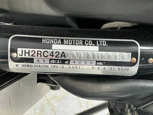 1997 honda cb750 motorfiets - afbeelding 10 van  19