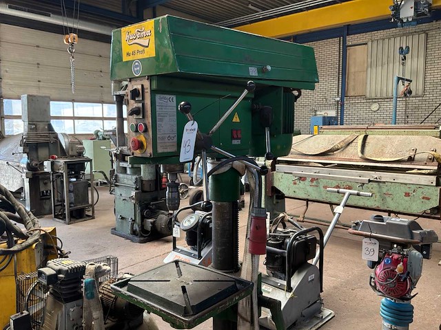 1997 hubema hu 45 profi kolomboormachine - afbeelding 1 van  7