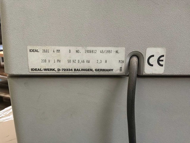 1997 ideal 2601 papier shredder - afbeelding 3 van  3