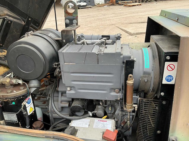 1997 ingersoll-rand p101wd luchtcompressor - afbeelding 6 van  9