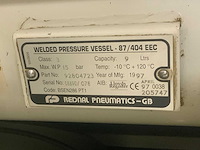 1997 ingersollrand ssr m11 schroefcompressor - afbeelding 6 van  6