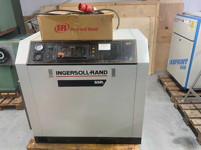 1997 ingersollrand ssr m11 schroefcompressor - afbeelding 2 van  6