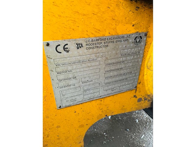 1997 jcb 408 b shovel - afbeelding 10 van  18