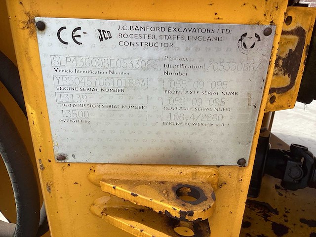 1997 jcb 436 ht shovel - afbeelding 7 van  20