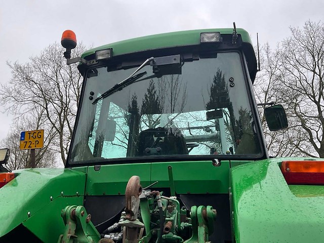 1997 john deere 7610 vierwielaangedreven landbouwtractor met voorlader - afbeelding 11 van  40