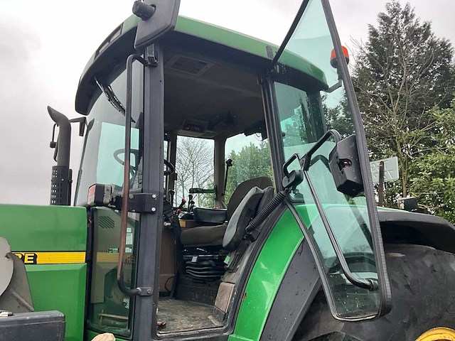1997 john deere 7610 vierwielaangedreven landbouwtractor met voorlader - afbeelding 20 van  40