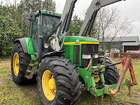 1997 john deere 7610 vierwielaangedreven landbouwtractor met voorlader - afbeelding 11 van  40