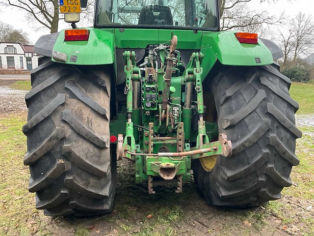 1997 john deere 7610 vierwielaangedreven landbouwtractor met voorlader - afbeelding 16 van  40