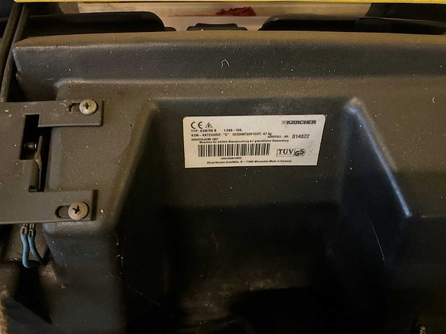 1997 kärcher ksm750 zelfrijdende veegmachine - afbeelding 6 van  6