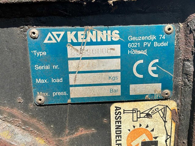 1997 kennis pallethaak / palletvorkenbord - afbeelding 6 van  6