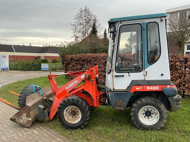 1997 kubota r420 shovel - afbeelding 20 van  24
