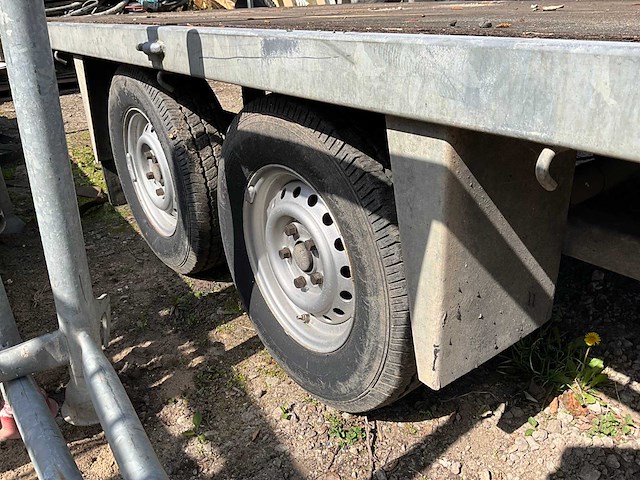 1997 kuiper k 2000 vv aanhangwagen met kraan - afbeelding 8 van  13