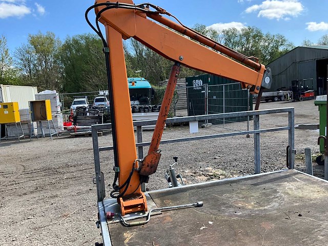 1997 kuiper k 2000 vv aanhangwagen met kraan - afbeelding 5 van  6