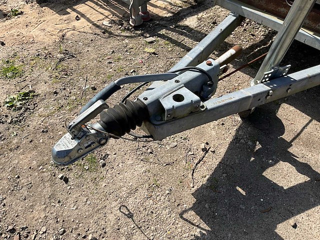 1997 kuiper k 2000 vv aanhangwagen met kraan - afbeelding 6 van  6