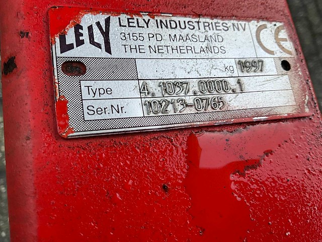 1997 lely hibiscus 420 grashark - afbeelding 8 van  9