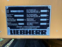 1997 liebherr a900 banden graafmachine - afbeelding 19 van  26
