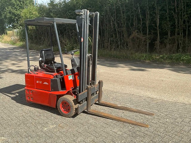 1997 linde e127 vorkheftruck - afbeelding 14 van  17