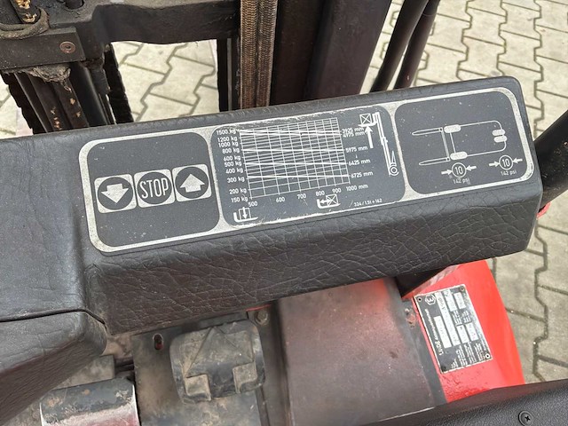 1997 linde e15 vorkheftruck - afbeelding 5 van  8