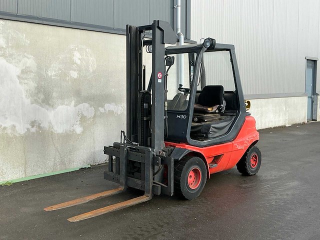 1997 linde h30t-03 vorkheftruck - afbeelding 1 van  12