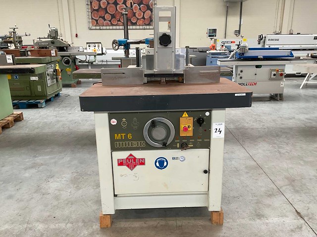 1997 magic mt6 tafel- en spilfreesmachine - afbeelding 5 van  11
